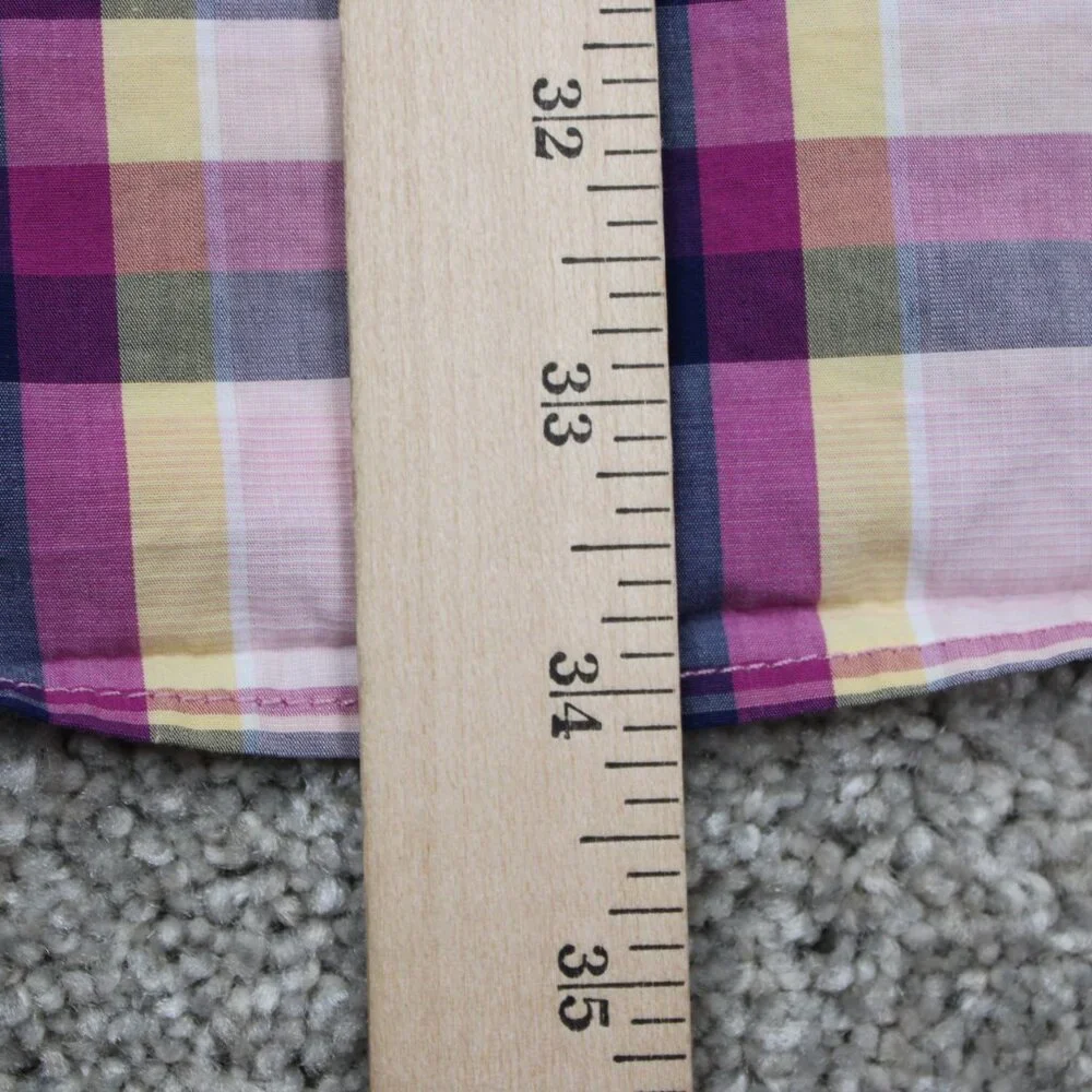 Banana Republic‎ Shirt Mens 2XL XXL Luxe Stretch Poplin Camden Standard Fit L/S